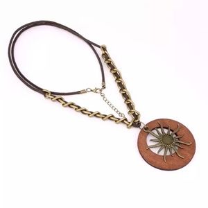 Sun Pendent Necklace